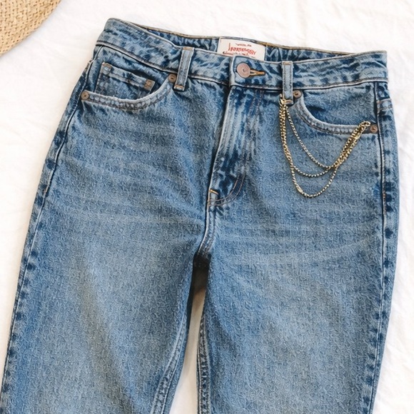 Wrangler High Rise Rodeo Straight Crop Jeans | Vintage Wash | Size 8/29 Cropped - Picture 8 of 13
